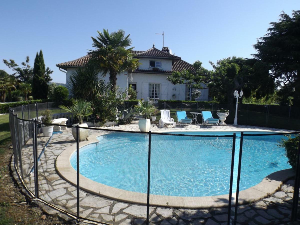 Chambre D'Hotes Bleue Saint-Nicolas-de-la-Grave Zewnętrze zdjęcie